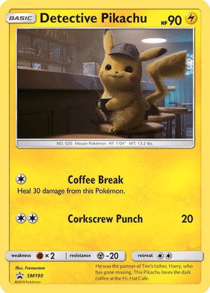 Detective Pikachu card image