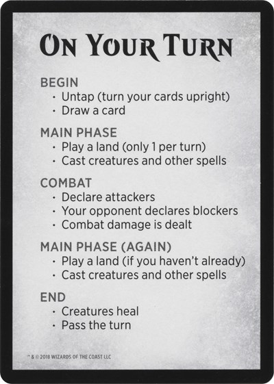 Rules Card (WAR Bundle)