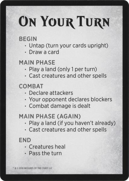 Rules Card (WAR Bundle) - Unique and Miscellaneous Promos - Magic: The  Gathering - TCGplayer.com