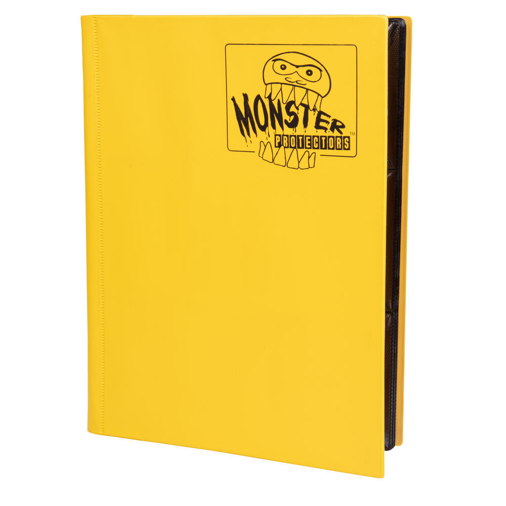 Binder - 9-Pocket Side-Loading Matte - Yellow