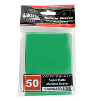Standard Sleeves - Super Matte - Green (50-Pack) - Monster Protectors Card  Sleeves - Card Sleeves - TCGplayer.com
