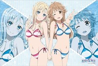 Bushiroad Rubber Mat Collection Vol.319: High School Fleet - Wilhelmina & Kouko · Bushiroad Playmats