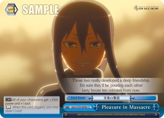Pleasure in Massacre