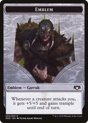 Emblem - Garruk, Apex Predator