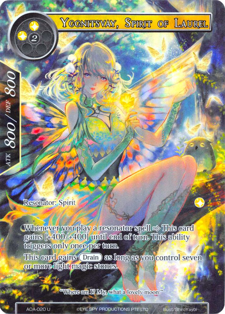 Yggnitsvay, Spirit of Laurel (Full Art)