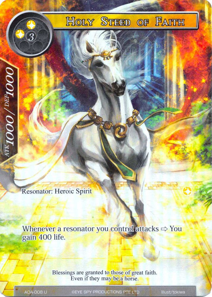 Holy Steed of Faith (Full Art)