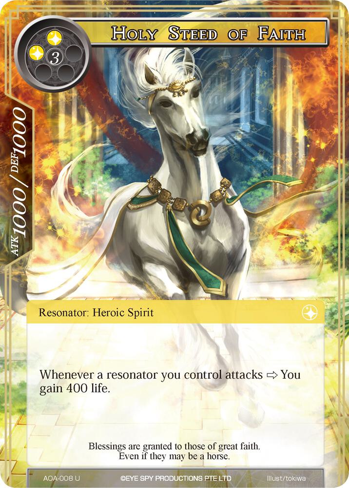 Holy Steed of Faith