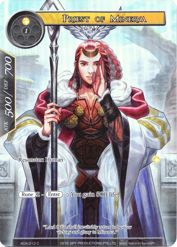 Priest of Minerva (Full Art)