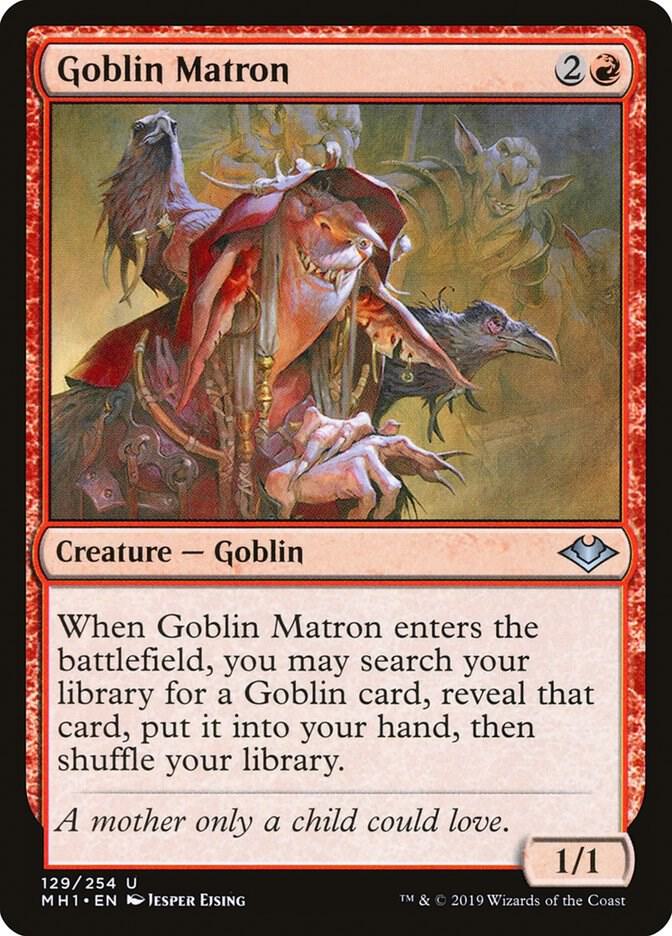 【良品】MTG  ゴブリンの女看守 Goblin Matron  foil Goblin Matron - Modern Horizons - Magic: The Gathering - TCGplayer.com