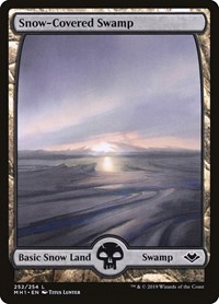 Snow-Covered Swamp - Modern Horizons - Magic: The Gathering card