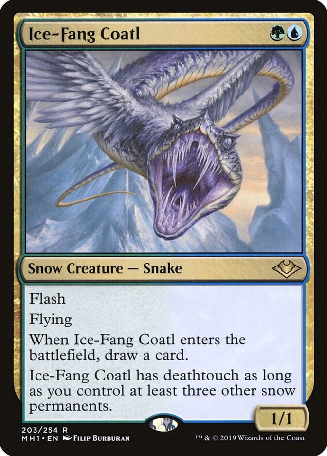 Ice-Fang Coatl - Modern Horizons - Magic: The Gathering