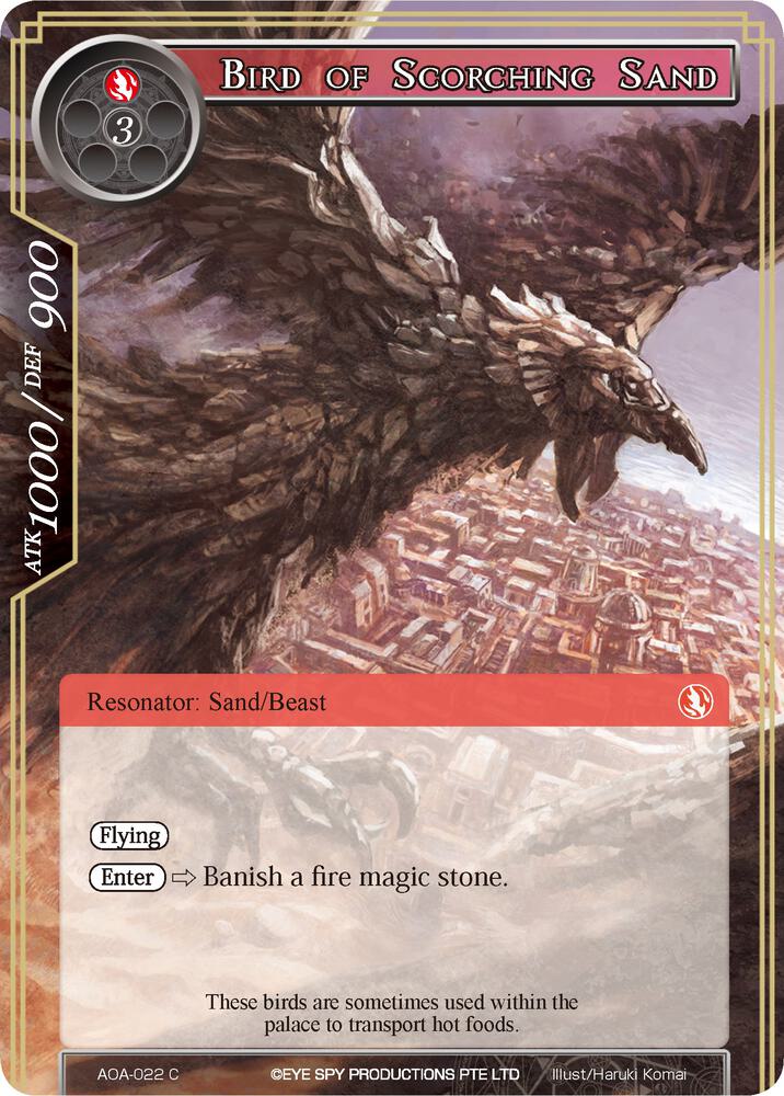 Bird of Scorching Sand
