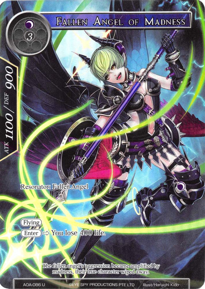 Fallen Angel of Madness (Full Art)