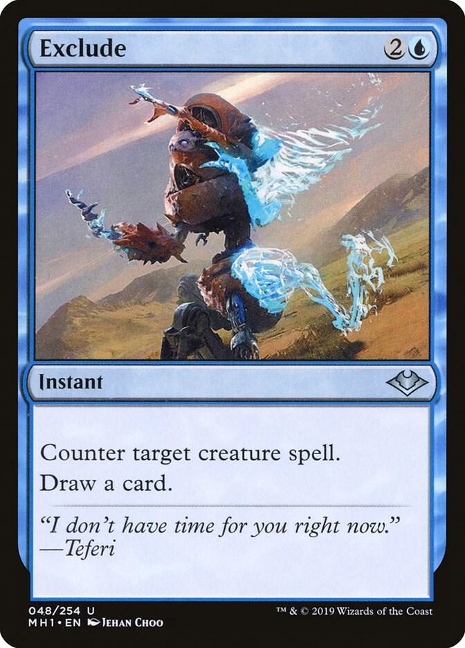Exclude 48 card