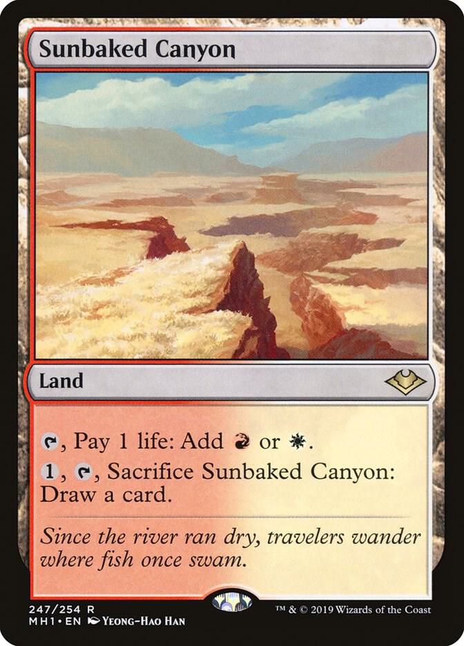 Sunbaked Canyon 247 card