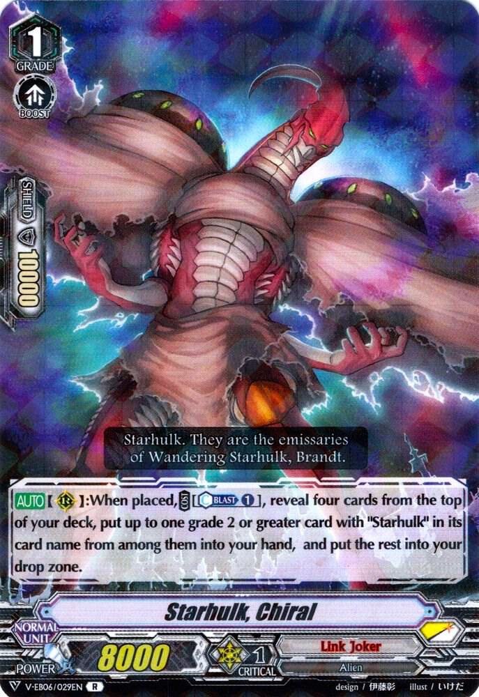 Starhulk, Chiral