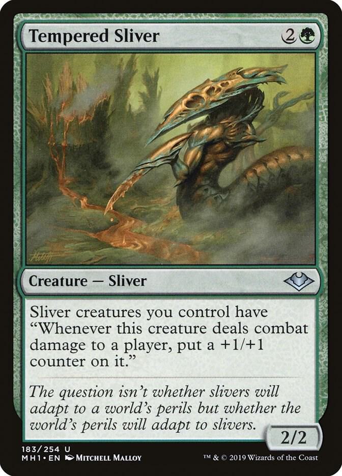Tempered Sliver - Modern Horizons - Magic: The Gathering