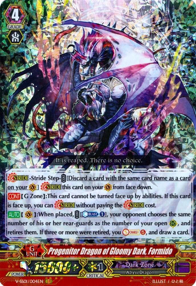Progenitor Dragon of Gloomy Dark, Formido