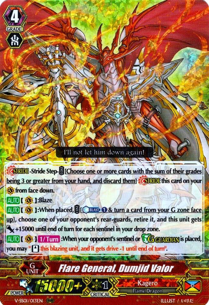Flare General, Dumjid Valor
