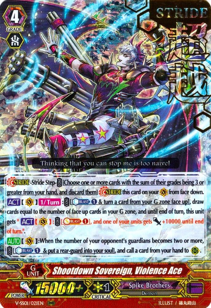 Shootdown Sovereign, Violence Ace (Hot Stamped)