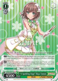"A Sparkling Stage" Maya Yamato