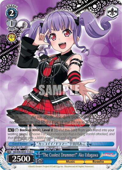"The Coolest Drummer!" Ako Udagawa