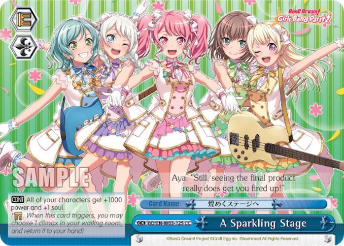 A Sparkling Stage