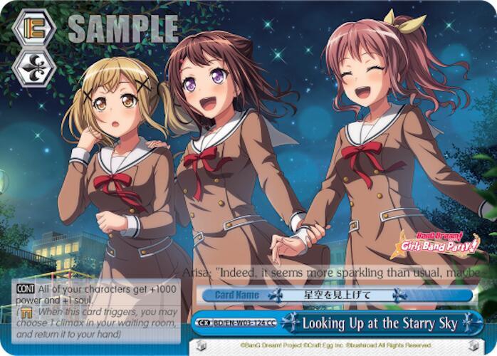 Looking Up at the Starry Sky