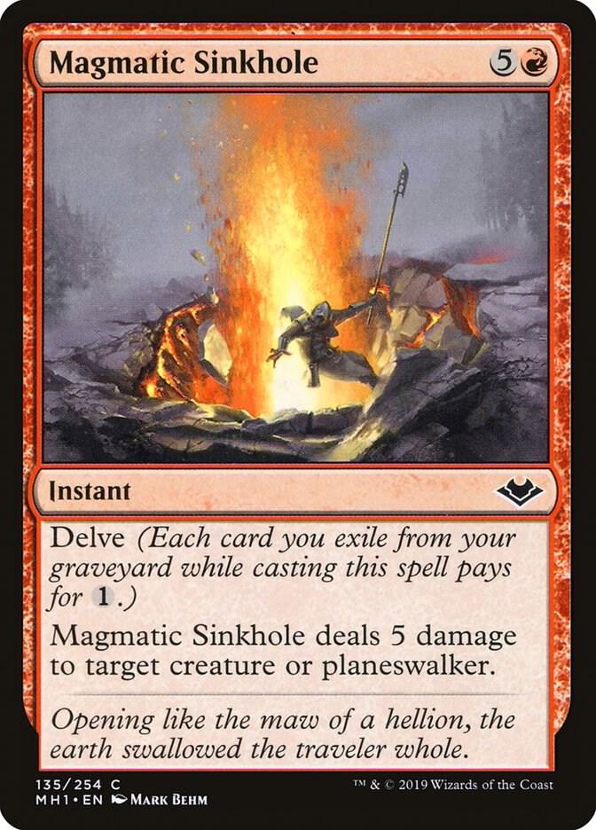 Magmatic Sinkhole - Modern Horizons - Magic: The Gathering