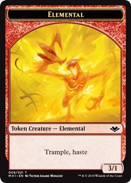 Elemental Token 009
