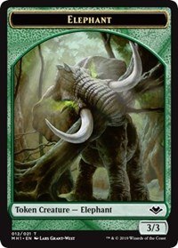 Elephant Token (Modern Horizons)