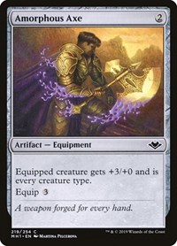 Amorphous Axe - Modern Horizons - Magic: The Gathering card