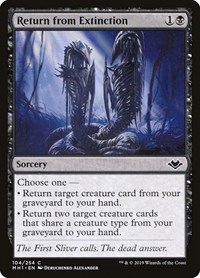 Return from Extinction - Modern Horizons - Magic: The Gathering card