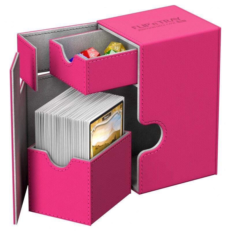 Flip 'n' Tray Deck Case XenoSkin - Pink (Holds 80+) - Ultimate