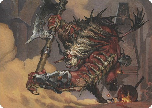 Spinehorn Minotaur Art Series