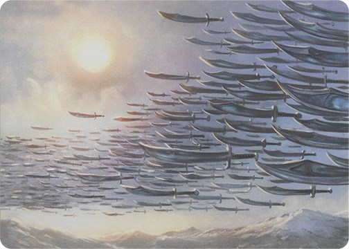 Wall of One Thousand Cuts Art Series