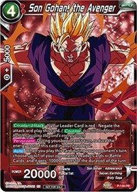 Son Gohan, the Avenger card art