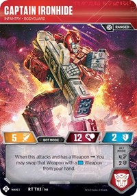 Captain Ironhide - Infantry Bodyguard