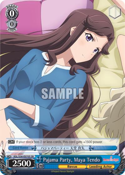 Pajama Party, Maya Tendo (SR)