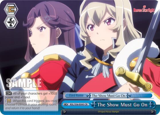 The Show Must Go On