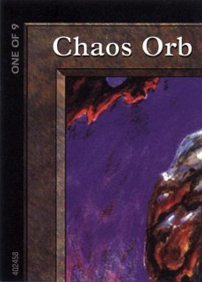 Chaos Orb 1 of 9 Ultra Pro Puzzle Quest