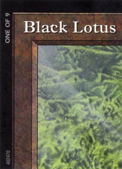 Black Lotus 1 of 9 Ultra Pro Puzzle Quest