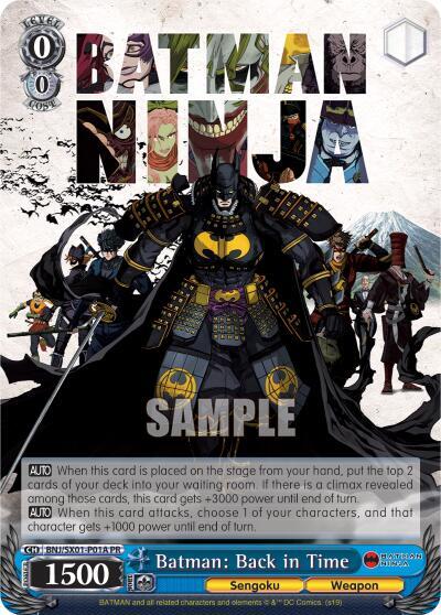 Batman: Back in Time (Anime Expo 2019) card