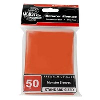 Monster Protectors Card Sleeves Standard Sleeves - Glossy - Orange (50-Pack)