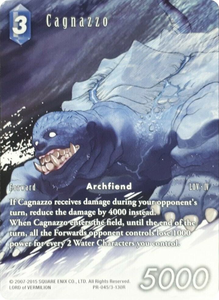 Cagnazzo - PR-045/3-130R - FF: Promo Cards - Final Fantasy TCG