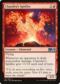 Chandra's Spitfire (Core Set 2020)