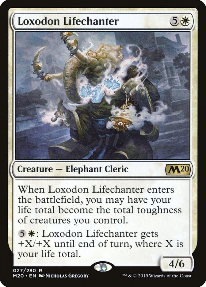 Loxodon Lifechanter 27 card