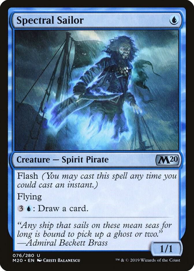 Spectral Sailor 76 card