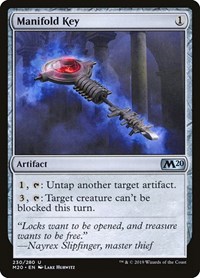Manifold Key - Core Set 2020 - Magic: The Gathering card