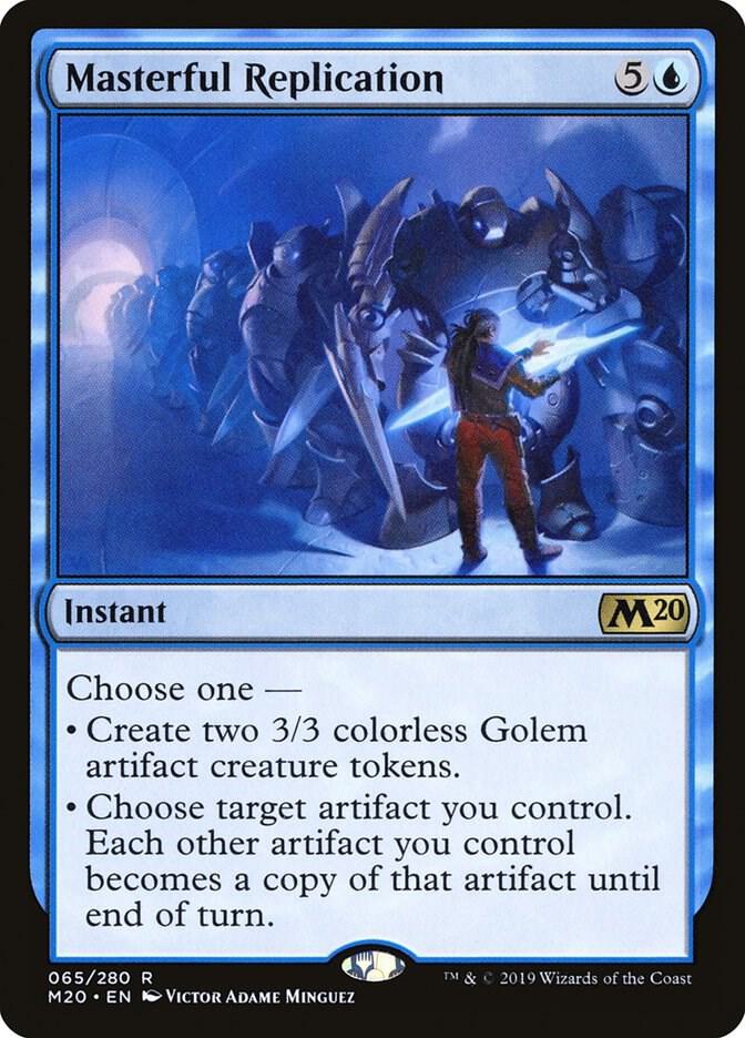 Masterful Replication 65 card